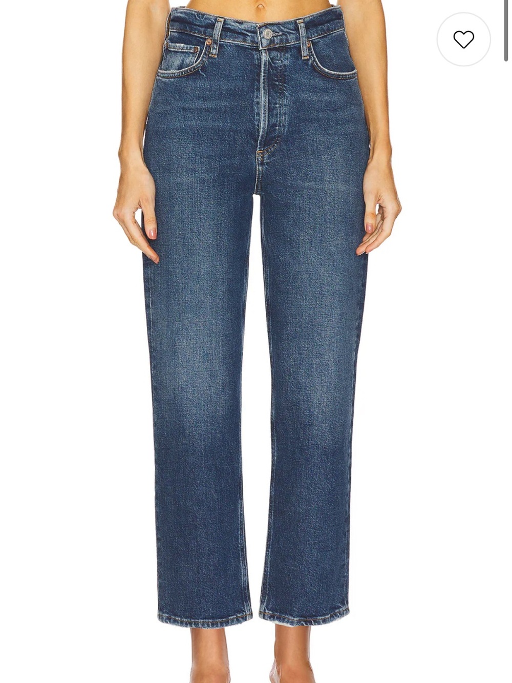 AGOLDE 90s Pinch Crop Jeans (Size 29)